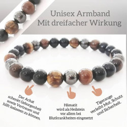 Herren Edelstein Armband